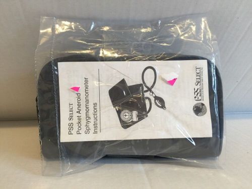 Pss select pocket aneroid sphygmomanometer blood pressure cuff adult size for sale