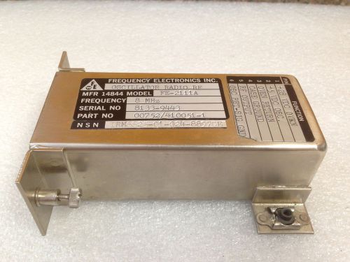 Frequency Electronics Inc. FE-2111A 8 MHz Crystal Oscillator