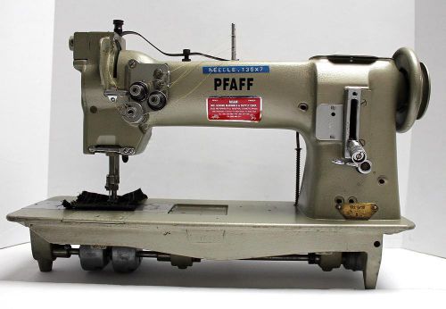 PFAFF 122-6/2B 2-Needle Split Bar Lockstitch Reverse Industrial Sewing Machine