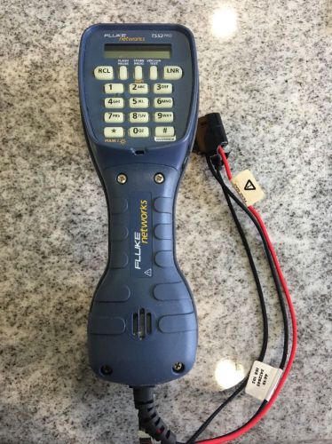 Fluke networks ts52 pro test butt set. no pins or clips for sale