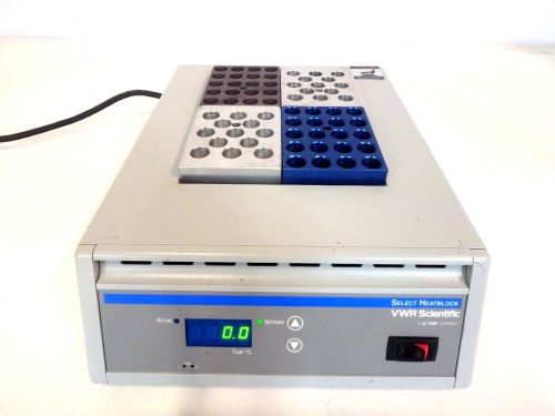 Vwr scientific select heatblock iv dry block heater 13259-056 - 4x 13mm blocks for sale