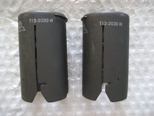 Pair ierc octal t-12 heat reducing shield - 6l6gc - 6146 - 7581 for sale