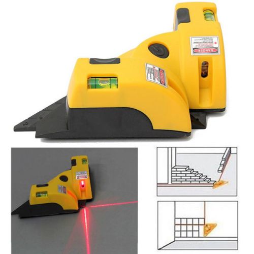 635nm Laser Line Projection Square Level Right Angle 90 Degree Measure Tool