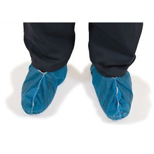 Disposable shoe covers non-skid blue large size 1000 pk for sale