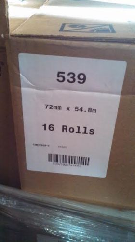 Intertape polymer - 539 brn 72mmx54.8m ipg paper flatback (84460) 1cs/16 rolls for sale