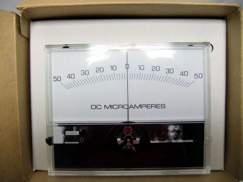 Modutec DC Microamperes 50-0-50 T4W-DUA-50U50