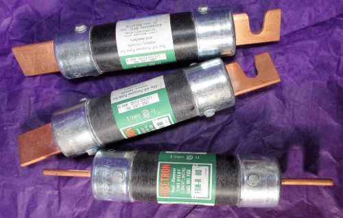 3 fusetron fuse time delay frn r 80 fuses rk5 80 amp a 250v motors feeders for sale