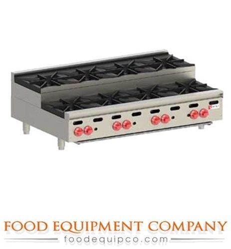 Wolf ahp848u achiever hotplate gas, 48&#034; w, (4) open burners/ (4) step-up burners for sale