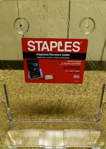 New Staples magazine or literature rack