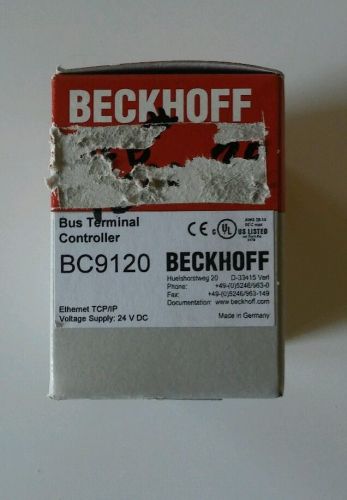 Beckhoff BC9120 - Ethernet TCP/IP Bus Terminal Controller!! BRAND NEW SEALED OEM