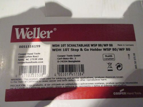 Weller WDH 10T Soldering Stand  Stop &amp; Go  Holder