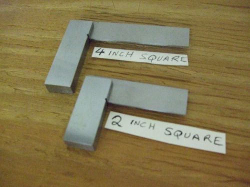 atlas lathe craftsman southbend logan tool&amp;diemakers 2in.&amp; 4in. square set new