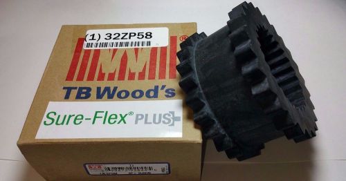 TB Woods 32ZP58 Coupling Sleeve Insert 7JE Body Style, 4.34&#034; 5250 Max. RPM