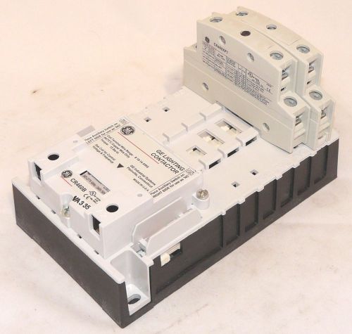 New general electric cr463l11asa 2 pole 1 no 1 nc 240v cr460b lighting contactor for sale