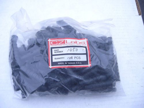 100pk - Strain Relief Boot For RG58 Black