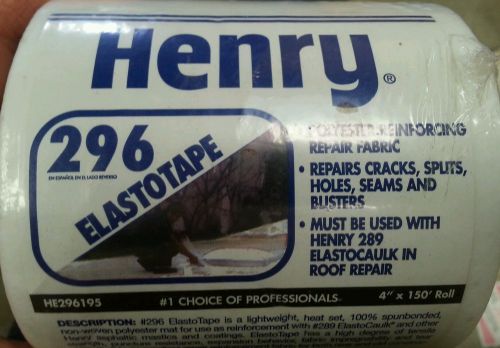 Henry 4&#034; X 150&#039; roll 296 elastotape