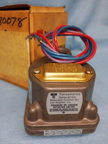 BARKSDALE PRESSURE SWITCH D1H-A80