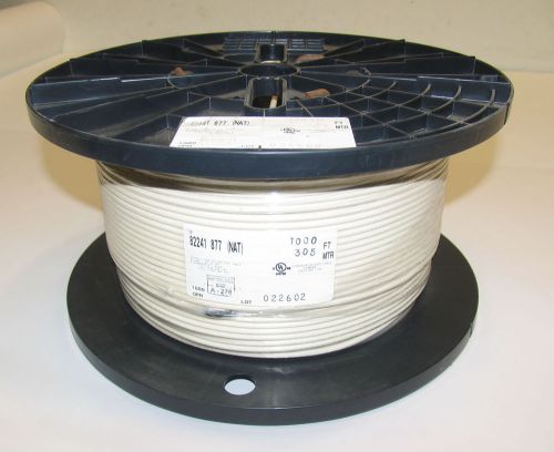 Belden 82241 877 NAT 23 AWG Solid 1000FT 75 Ohm Coax cable