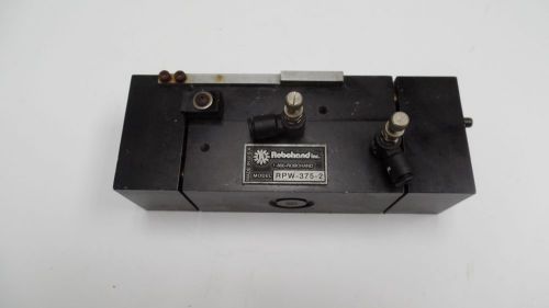 ROBOHAND RPW-375-2 PNEUMATIC PARALLEL GRIPPER ACTUATOR