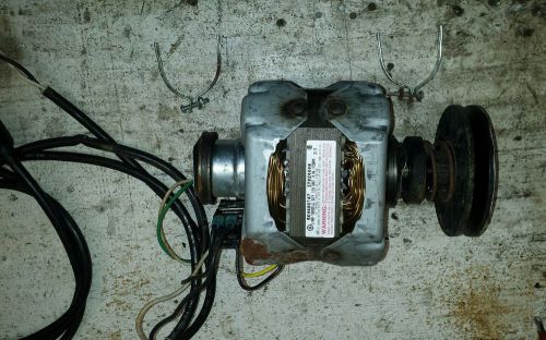 Ge 3/4 hp motor 5kh0gt47  37024400 with centrifugal belt pully, free shipping for sale