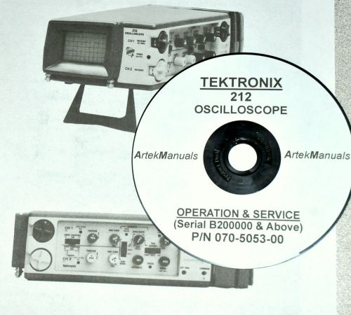 Tektronix 212 Oscilloscope (Late-Serial Numbers) Service  Manual