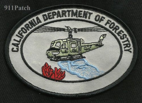California Department of Forestry FIREFIGHTER Patch HOTSHOTS