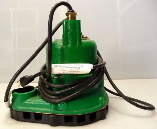 Sw50a1 hydromatic submersible sump pump 1/2 hp 115 volt cast iron for sale