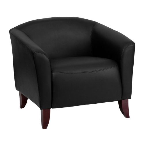 Flash Furniture Hercules Imperial Series Leather Lounge Chair Black