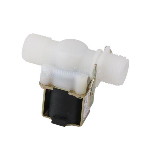 12V G1/2&#034; Solenoid Inlet Valve Normally Closed NC for Water Train Pipeline