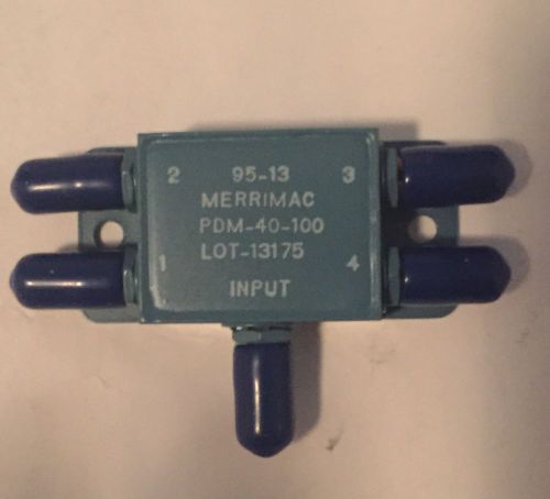 Merrimac PDM-40-100  Power Divider (new)