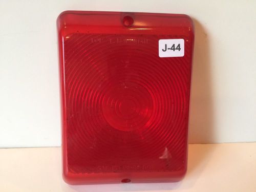 (j-44) vintage t. bargman rv trailer camper light red sae-ist p2-84-dot for sale