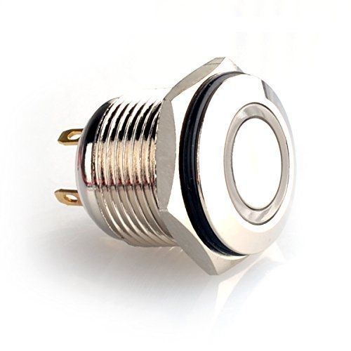 Joyluxy® qn16d4 momentary metal push button switch 2a/36vdc 1no spst industrial for sale