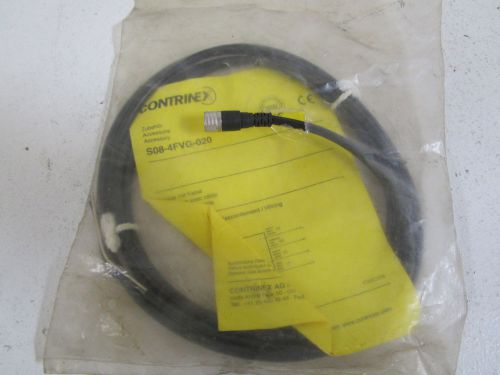 CONTRINEX CORDSET S08-4FVG-020 *NEW IN BAG*