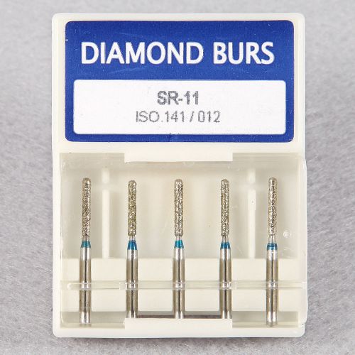 100 pcs dental diamond burs drill for high speed handpiece medium fg 1.6mm sr-11 for sale