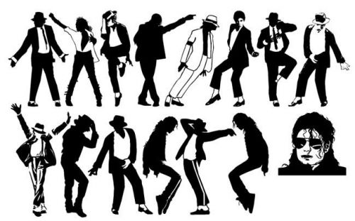 micheal Jackson (15 in 1)  DXF File For CNC Plasma or Laser Cut