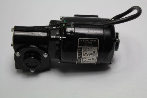 Bodine NSE-12RH Motor 1/8 / 1/2 HP 500/700 RPM 5.3 Torque Ratio 10 Used