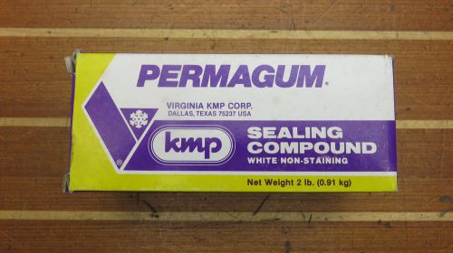 Kmp virginia permagum pp-22 sealing gum caulk compound 2lb box for sale