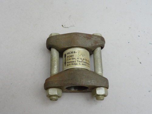 New hansen hck4-2 check valve 5/8&#034; w/ 1&#034; socket weld flanges for sale
