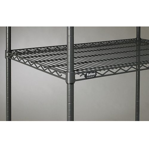Shelves for RELIUS SOLUTIONS Decorator Wire Shelving - 60x18&#034; - Slate