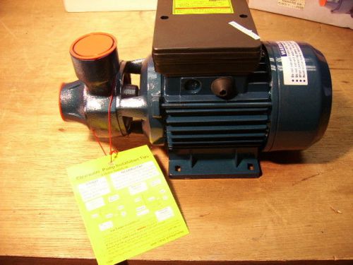 1/2 HP ELECTRIC WATER PUMP POOL FARM POND IRRIGATION Centrifugal Type 1&#034; in/out