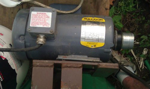Baldor industrial motor 1/3 hp for sale