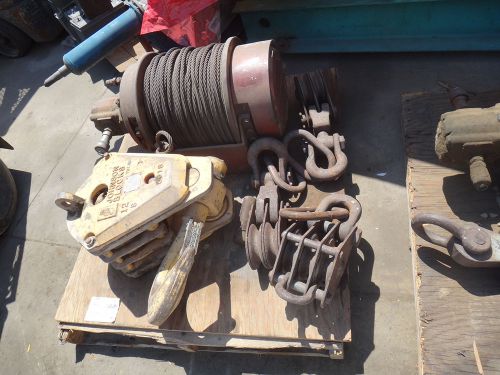 Pullmaster winch m10 w/ 4 pulleys for sale