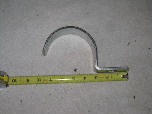 Box of 10 3-1/2&#034; conduit pipe strap hanger  elcor one hole rigid  239st 3-1/2&#034; for sale