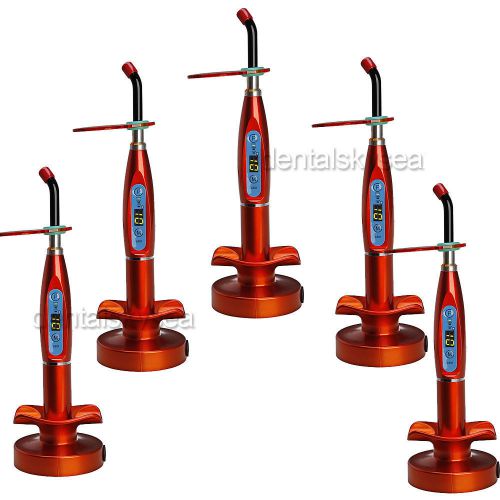 5pcs dental surgical wireless led lamp dental smart curing light 1500mw/cm^2 t1 for sale