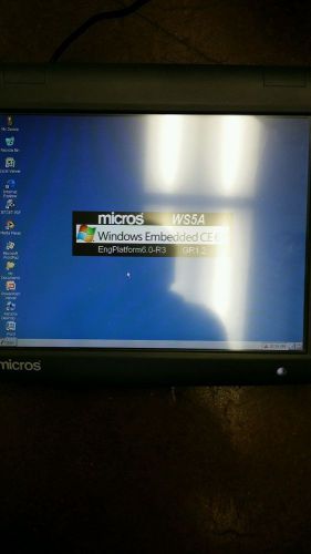 Micros Workstation 5A Terminal; 400814-101 (WS5A)