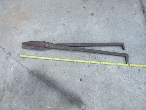 48&#034; blacksmith metal shear anvil forge whitney pexto niagara tool  nice! for sale