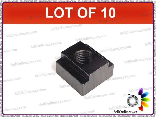 New lot of 10 tee nut size - m 24 to suit 28mm slot - black oxide finish t- nut for sale