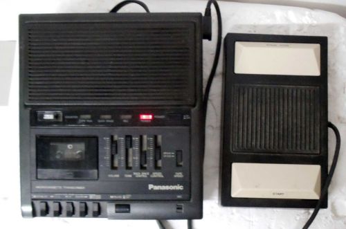 Panasonic Micro-cassette Transcriber &amp; Foot Controller RR-930 recorder