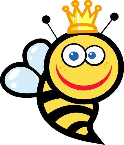 30 Custom Queen Bee Personalized Address Labels