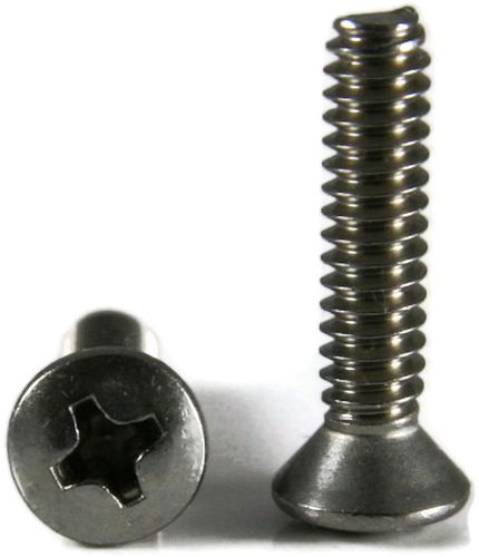 Machine screws phillips oval head stainless steel #6-32 x 1/2&#034; qty 3,749 for sale